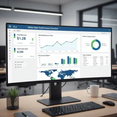 تحليل بيانات المبيعات وإنشاء Dashboard باستخدام Excel