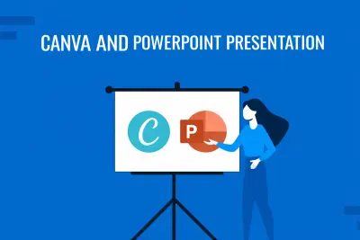 عرض تقديمي احترافي بـ PowerPoint و Canva يعكس هويتك