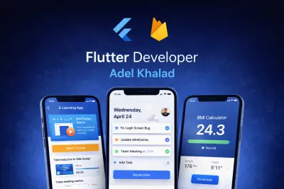 سأقوم بتطوير تطبيق Flutter احترافي مع Firebase وواجهة عصرية