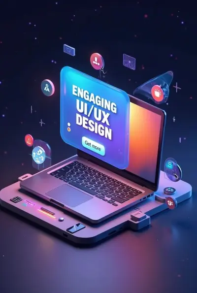 تصميم UI/UX احترافي لمواقع وتطبيقات حديثة وجذابة