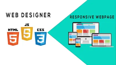 تصميم و إنشاء صفحات هبوط متجاوبة مع كل شاشات
