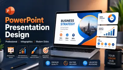 تصميم عروض باوربوينت احترافية | PowerPoint Presentation Design