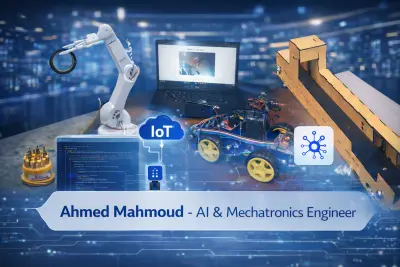 تصميم وبرمجة أنظمة Embedded Systems باستخدام Arduino / ESP32 / Raspberry Pi للمشاريع الصناعية والروبوتات