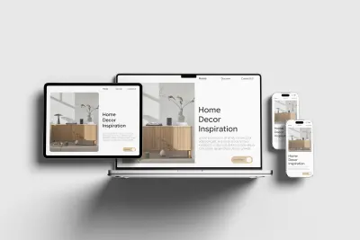 تصميم موقع وكالة إبداعية فاخر بتصميم Editorial عصري