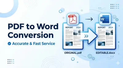تحويل ملفات PDF إلى Word بدقة عالية مع الحفاظ على التنسيق