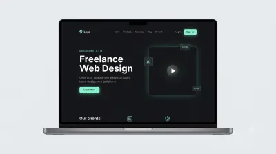 تصميم وتكويد صفحة هبوط (Landing Page) احترافية ومتجاوبة باستخدام HTML, CSS, Bootstrap.