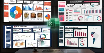 تصميم لوحات بيانات Professional Sales & Business Dashboard