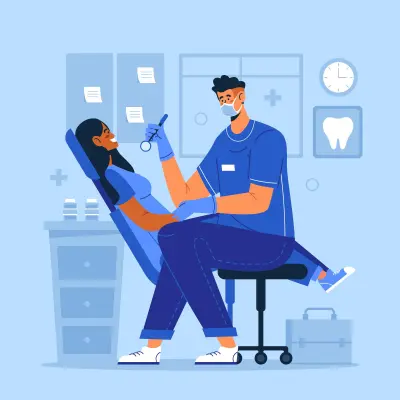 تصميم فيديو موشن جرافيك لاطباء الاسنان