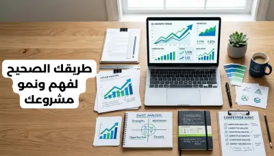 تحليل سوق شامل وبناء هوية واستراتيجية تسويقية لنجاح مشروعك