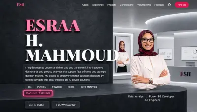 إنشاء بورتفوليو شخصي وسيرة ذاتية احترافية باستخدام Lovable