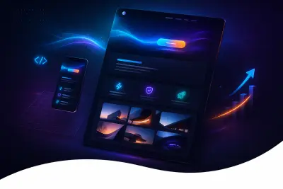 تصميم صفحة هبوط landing page بتصميمات حديثة responsive