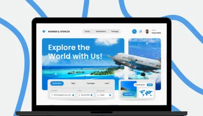 تصميم صفحة هبوط Landing Page احترافية UI/UX لجذب العملاء.