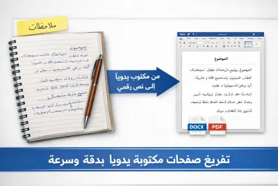 كتابه محتوي