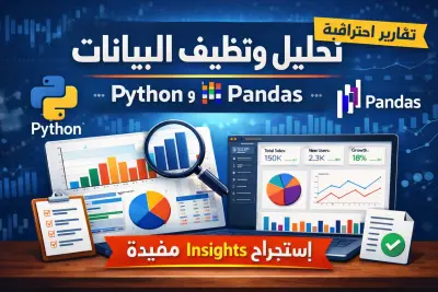 تحليل وتنظيف البيانات باستخدام Python وPandas باحترافية