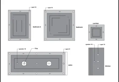 خدمات رسم مخططات هندسية 2D و 3Dباستخدام AutoCAD  و 3Dsmax