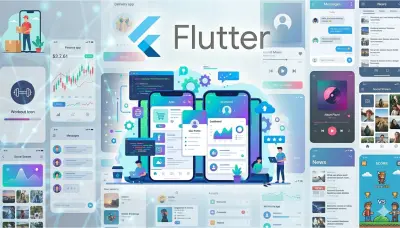 تطوير تطبيقات موبايل Flutter احترافية وسريعة Android & iOS