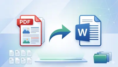 تحويل ملفات PDF العربية إلى Word يدوياً لضمان دقة النصوص والتنسيق الأصلي