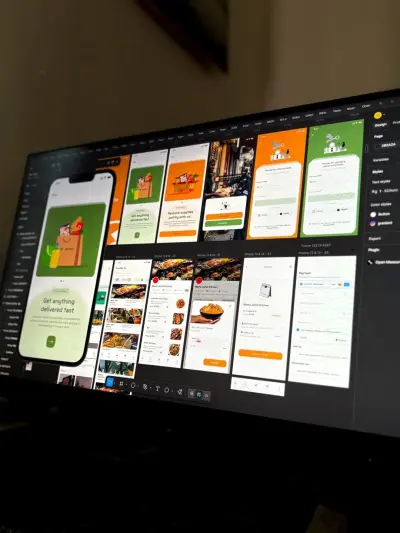 تصميم واجهات وتجربة المستخدم (UI/UX) لموقعك