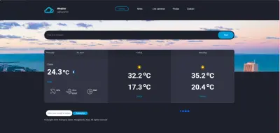 برمجة  لوحة بيانات طقس (Weather Dashboard) تفاعلية باستخدام JavaScript و APIs