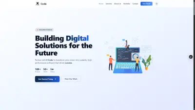 تصميم وتطوير موقع Portfolio شخصي احترافي باستخدام React أو HTML و CSS