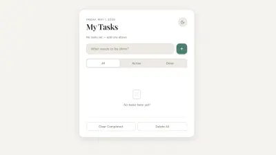 تصميم صفحة ويب Front-End احترافية (صفحة واحدة) باستخدام HTML, CSS, JavaScript مع تصميم عصري وتجربة مستخدم مميزة.