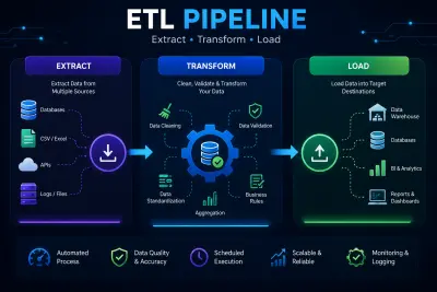 سأقوم ببناء ETL Pipeline باستخدام Python وSQL باحترافية