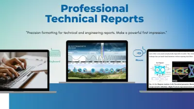 كتابة وتصميم الأبحاث والتقارير العلمية و الهندسية بدقة واحترافية (Word/PDF) مدعمة بالجداول والمراجع بحد اقصي 20 صفحة