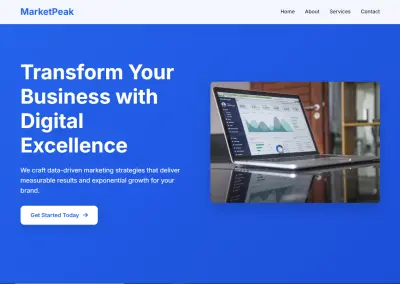 تصميم Landing Page احترافية وسريعة