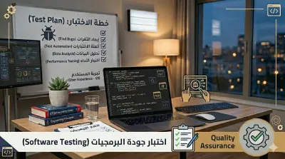 فحص شامل واختبار جودة التطبيقات لضمان الاداء