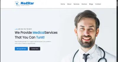 صفحة Landing Page احترافية متجاوبة مع جميع الأجهزة