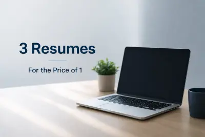 ٣ نسخ مميزة لسيرتك الذاتية بسعر ٥ دولار