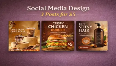 تصميم منشورات سوشيال ميديا بشكل إبداعي يجذب العملاء