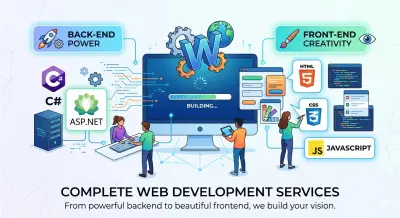 تطوير وإنشاء موقع ويب احترافي متكامل حسب طلبك  هل تبحث عن موقع ويب احترافي يعكس فكرتك ويجذب عملاءك؟ أنا أقدم لك خدمة تصميم وتطوير مواقع ويب حديثة باستخدام أحدث التقنيات، مع التركيز على السرعة، الأمان، وتجربة المستخدم.