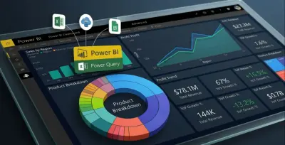 تحليل بيانات احترافي وإنشاء داشبورد تفاعلي باستخدام Power BI