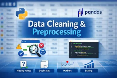 تنظيف ومعالجة البيانات Data Preprocessing باستخدام Python وPandas