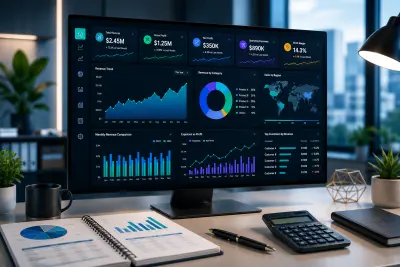 صميم لوحات تحكم تفاعلية (Power BI) وتحليل البيانات المالية والتجارية.  المقترح الثاني (متخصص للمبيعات والمحاسبة): تحليل بيانات المبيعات والمحاسبة وبناء لوحات تحكم ذكية باستخدام Power BI و ExcelوTableau.