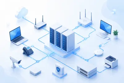تصميم شبكات احترافية للشركات والمكاتب والمشاريع
