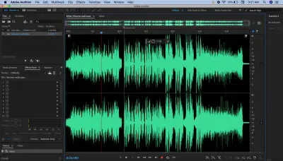 أقدم خدمة احترافية في الهندسة الصوتية وتعديل الصوت باستخدام Adobe Audition.