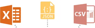 سأقوم بتحويل ملفات البيانات بين CSV و Excel و JSON بسرعة واحترافية تحويل ملف واحد (حتى 1000 صف)