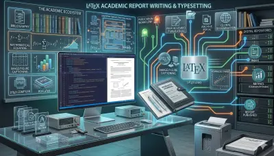 تنسيق كامل لأي تقرير باستخدام LaTeX – مع نسخة Word احتياطية