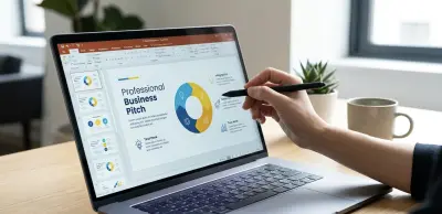 تصميم عرض بوربوينت (PowerPoint) احترافي وجذاب