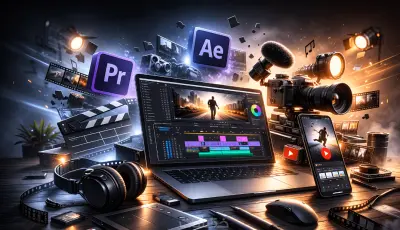 مونتاج ريلز وشورتس جذابة تزيد التفاعل والمشاهدات