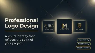 تصميم شعار Logo احترافي يجسِد هوية مشروعك بلمسة إبداعية.