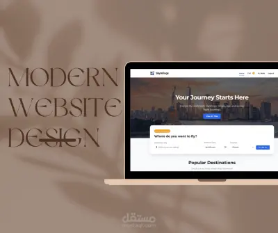 Flight Booking Website | HTML, CSS, JS