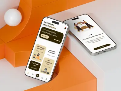 تصميم واجهات تطبيقات موبايل (UI/UX) احترافية وعصرية لكل من Android و iOS
