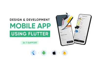 تصميم تطبيق موبايل باستخدام Flutter بشكل احترافي