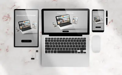 Professional Responsive Website Development using HTML, CSS, and JavaScript