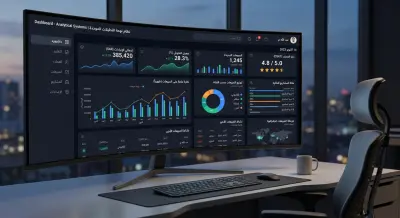 سأقوم بتصميم Dashboard احترافي لعرض وتحليل بياناتك بشكل واضح
