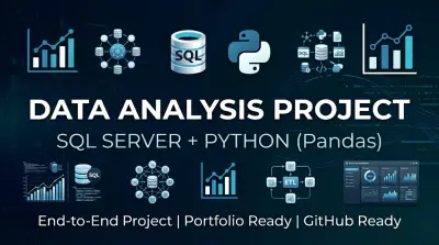 تحليل بيانات احترافي باستخدام SQL و Python واستخراج Insights دقيقة