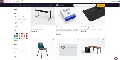 إنشاء متجر إلكتروني احترافي